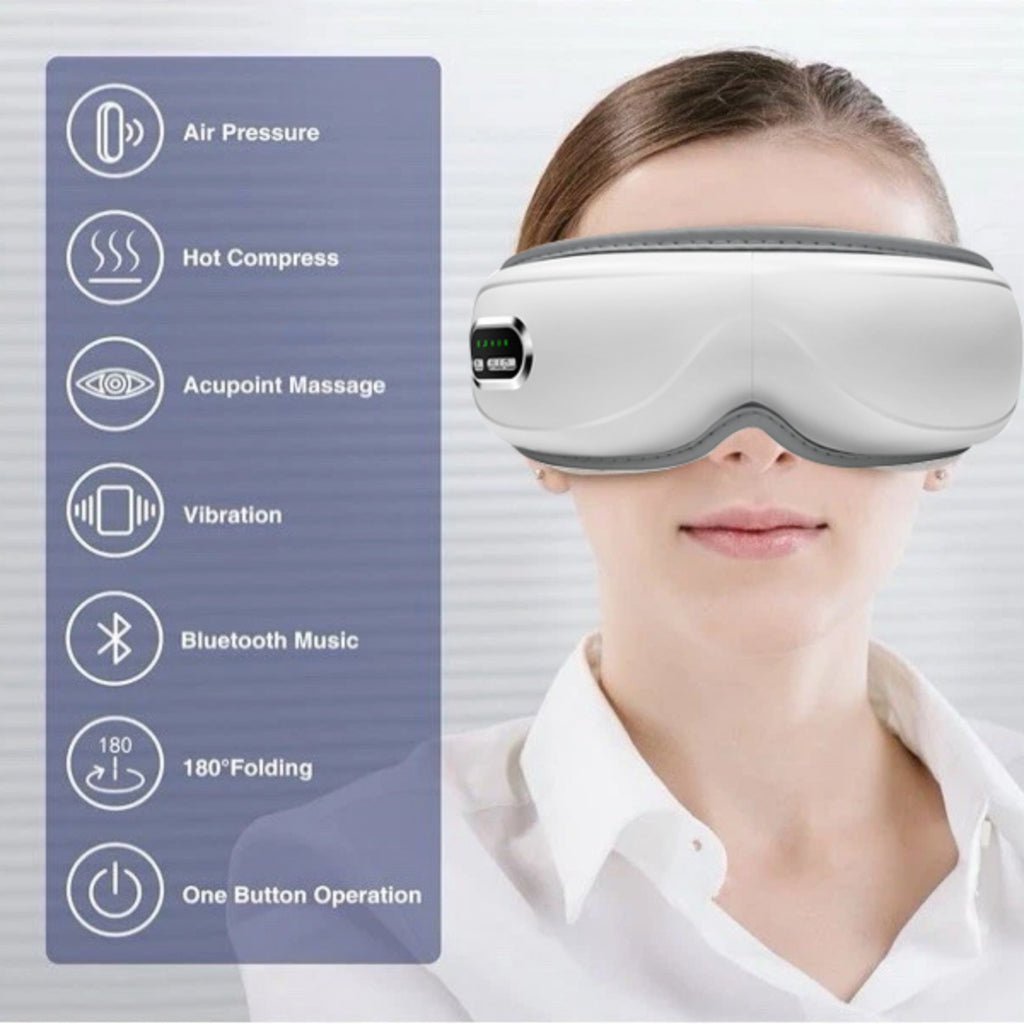 Steam Therapy Mask Smart Hot Steam Eye Mask For Dark Circles Puffiness Dry Eyes