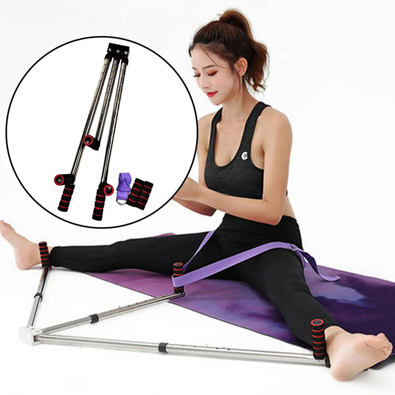 3 Bar Leg Stretcher 9 Hole Adjustable Leg Split Stretching Training Machine