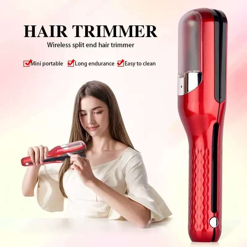 Hair Split Ends Trimmer Cordless Safely Preserve Long Beautiful Hair For Women