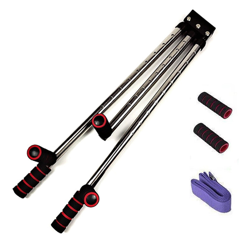 3 Bar Leg Stretcher 9 Hole Adjustable Leg Split Stretching Training Machine