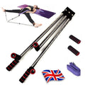 3 Bar Leg Stretcher 9 Hole Adjustable Leg Split Stretching Training Machine