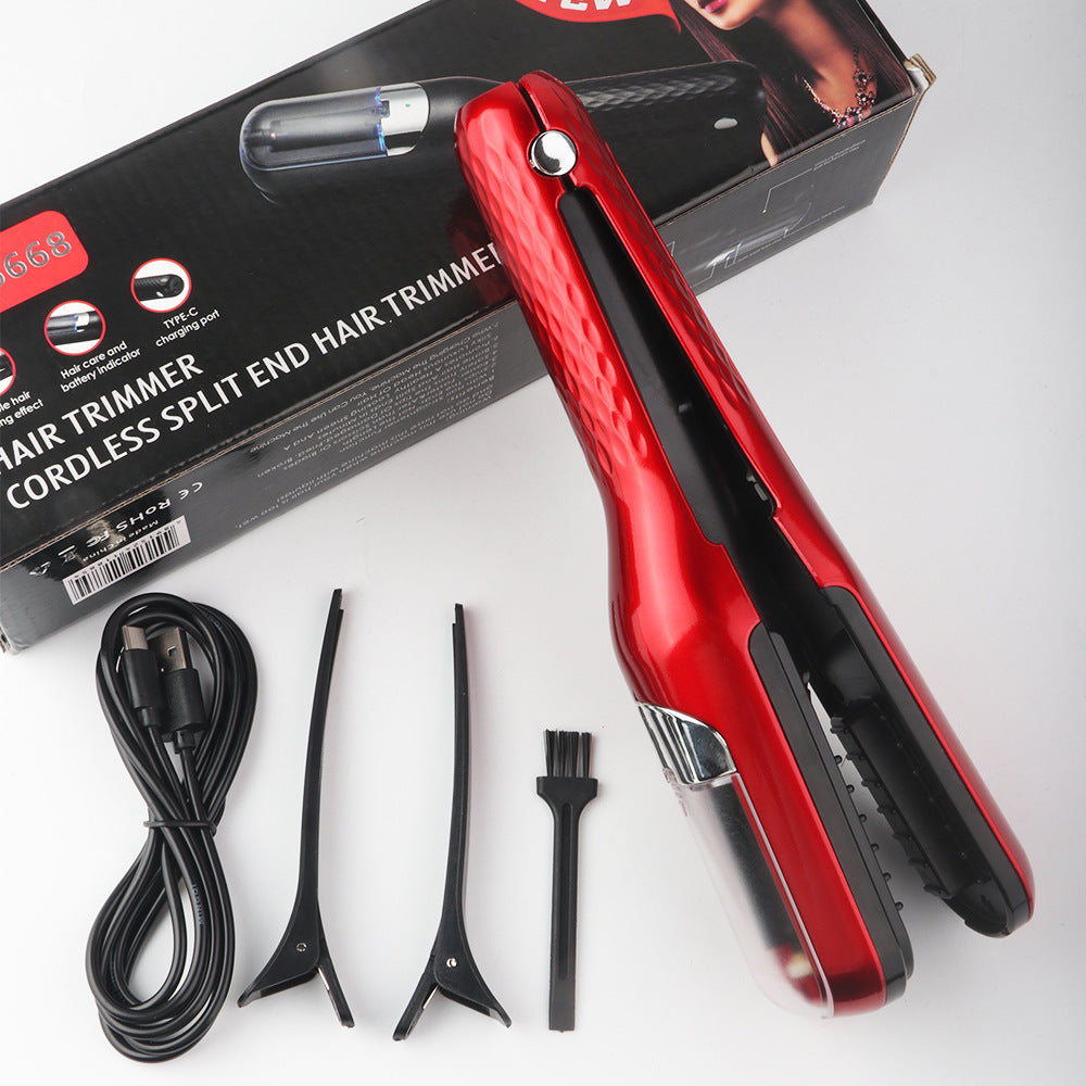 Hair Split Ends Trimmer Cordless Safely Preserve Long Beautiful Hair For Women